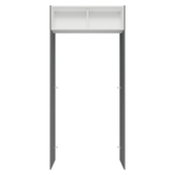 Mueble para empotrar Heladera 103 cm 1 Puerta Abatible Gris/Blanco/Gris Agata Madesa