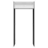 Mueble para empotrar Heladera 103 cm 1 Puerta Abatible Negro/Blanco/Negro Agata Madesa