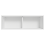 Alacena 100 cm 1 Puerta Rebatible Blanco/Gris Agata Madesa