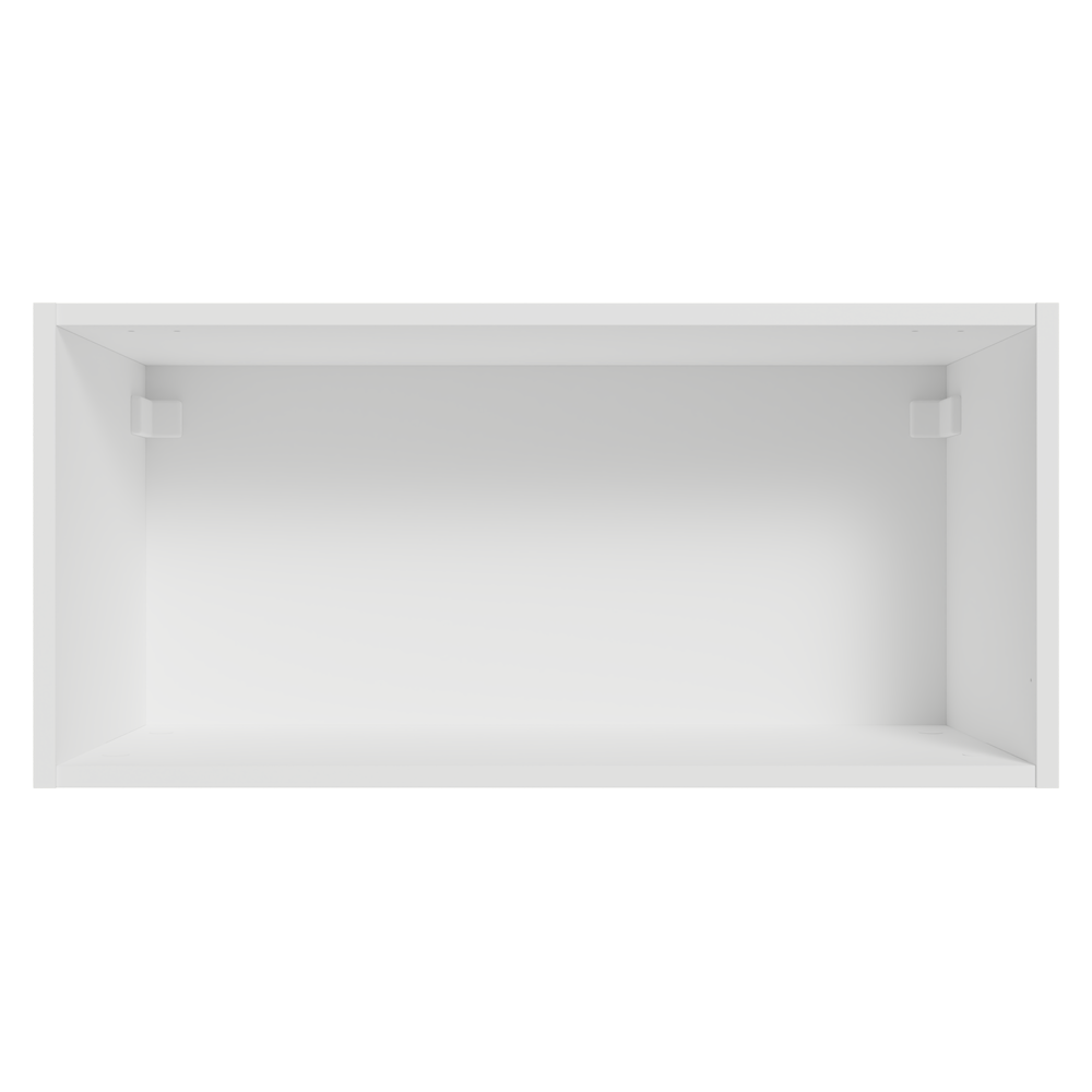 Alacena 70 cm 1 Puerta Puerta Rebatible Blanco/Verde Vik Madesa