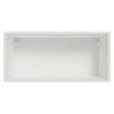 Alacena 70 cm 1 Puerta Puerta Rebatible Blanco/Verde Vik Madesa