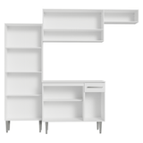 Combo completo de Cocina 229cm Blanco Emilly 18