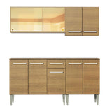 Combo de Cocina 169cm Emilly Drive Madesa 04 - Marrón