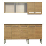 Combo de Cocina 169cm Emilly Box Madesa 03 - Marrón
