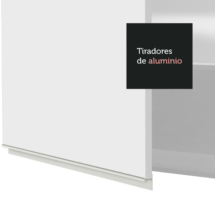 Alacena Madesa Glamy 70 cm 2 Puertas Marrón/Blanco