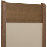 Juego de 4 Sillas 4280 Madesa Marrón/Crema/Beige