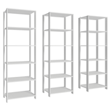 Estante Mueble Multiuso para Livros 177 cm Blanco Madesa