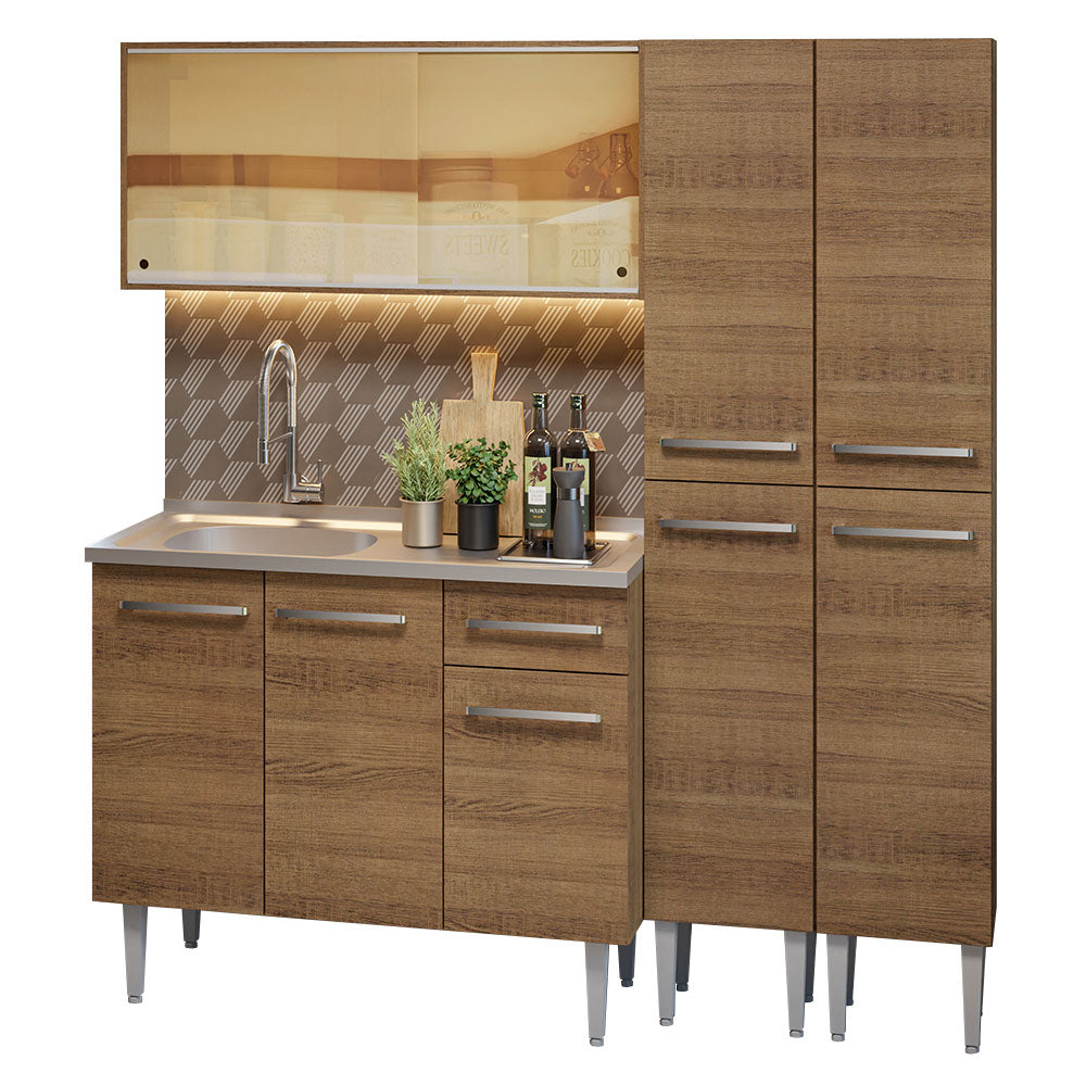 Combo de Cocina Madesa Emilly 169cm MM 12