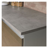 Mesón para Mueble de Cocina 120 cm Madesa Gris