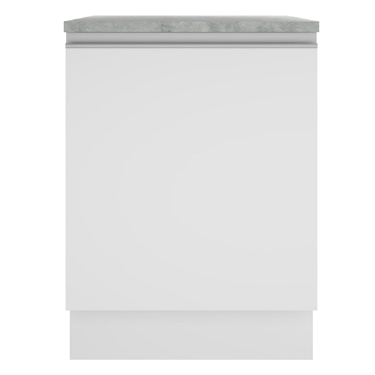 Mueble de Cocina 60 cm Con 1 Puerta Blanco Glamy Madesa