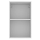 Alacena 40 cm 1 Puerta 2 Compartimentos Blanco Glamy Madesa