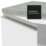 Vanitory para Baño 120cm 2 Puertas 3 Cajones Blanco
