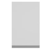Alacena 40 cm 1 Puerta 2 Compartimentos Blanco Glamy Madesa