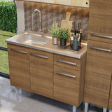 Combo de Cocina Madesa Emilly 169cm MM 12