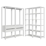 Placard Modulado 258 cm 4 Cajones Valencia Blanco 03