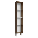 Despensero 40 cm 1 Puerta Marrón/Blanco Lille Madesa