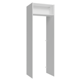 Mueble para empotrar Heladera 73 cm 1 Puerta Abatible Blanco Glamy Madesa