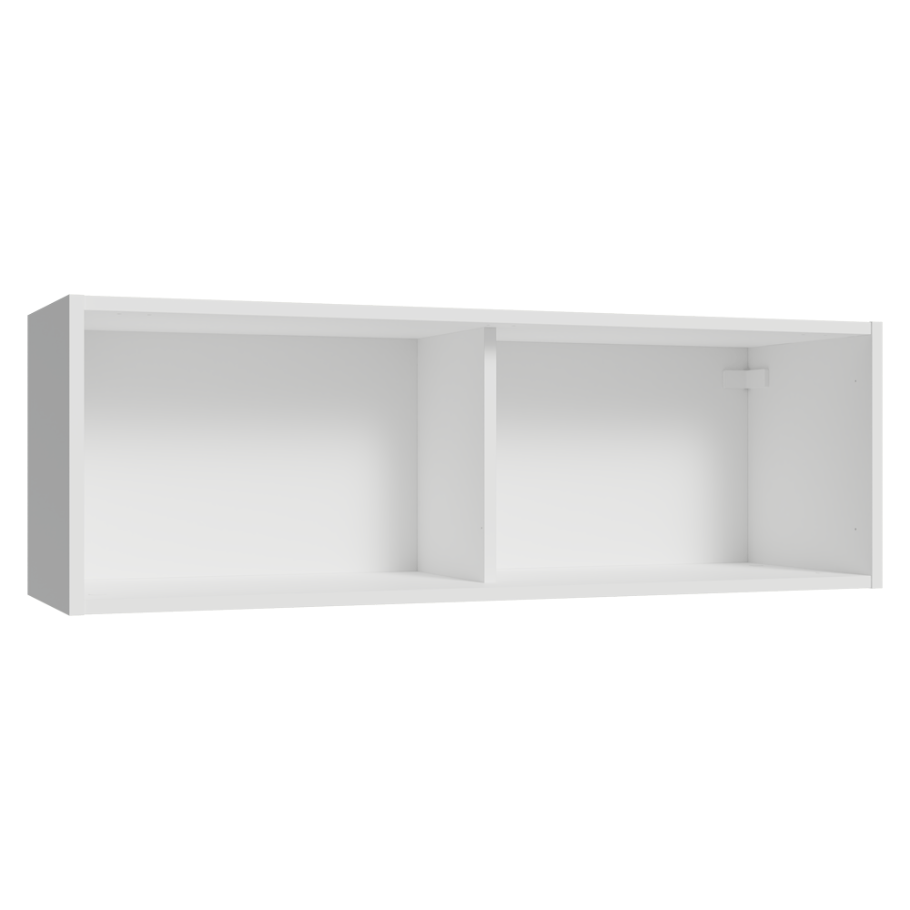 Alacena 100 cm 1 Puerta Rebatible Blanco Glamy Madesa
