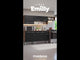 Combo de Cocina 165 cm con Bacha Emilly Marrón/Negro 06