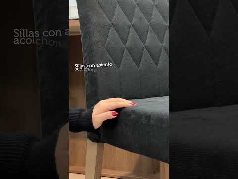 Juego de Comedor Mesa de Vidrio 6 Sillas Madesa Oxford MN 01