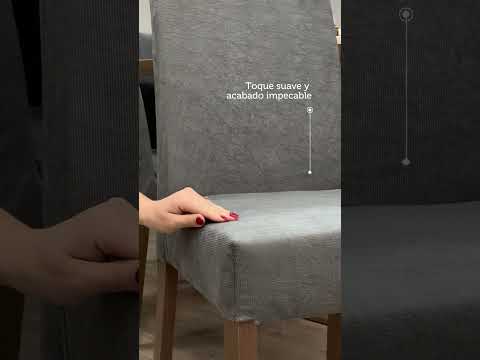 Juego de Comedor 6 Sillas Marrón/Gris/Silver Renata Madesa