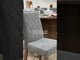Juego de Comedor Mesa con Tapa de Madera 4 Sillas Marrón/Gris/Plata Ashley Madesa