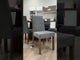 Juego de Comedor Mesa Tapa de Madera 6 Sillas Marrón/Gris/Silver Britney Madesa