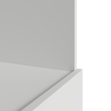 Bajo Mesada para Horno/Microondas 70 cm 1 Gaveta (Sem Mesada) Blanco