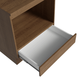 Bajo Mesada para Horno/Microondas 70 x 60 cm 1 Cajón (Con Mesada) Marrón Madesa